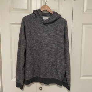 Everlane Men's Charcoal Heather Hoodie Size L